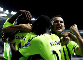 Lampard celebrates winning yet another pie-eating competition......